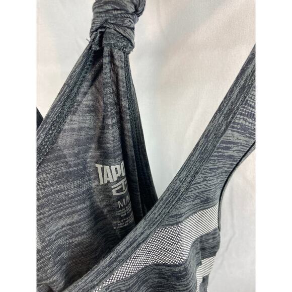 Tapout Racerback Knit Detail Athletic Tank Top Size medium - Picture 2 of 4